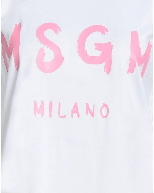 MSGM White T-shirt