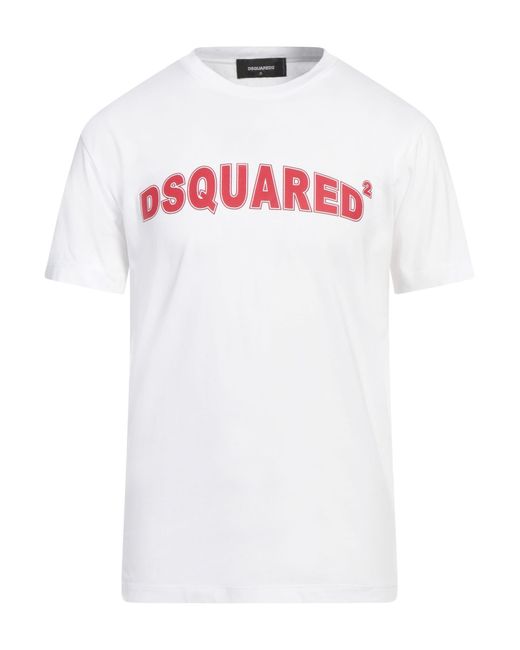 DSquared² White T-shirt for men