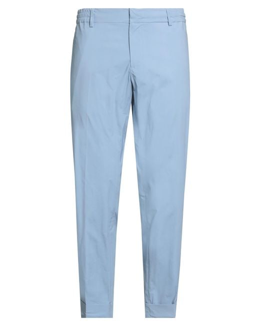 Messagerie Blue Patrizio Piscaglia Light Pants Cotton, Elastane for men