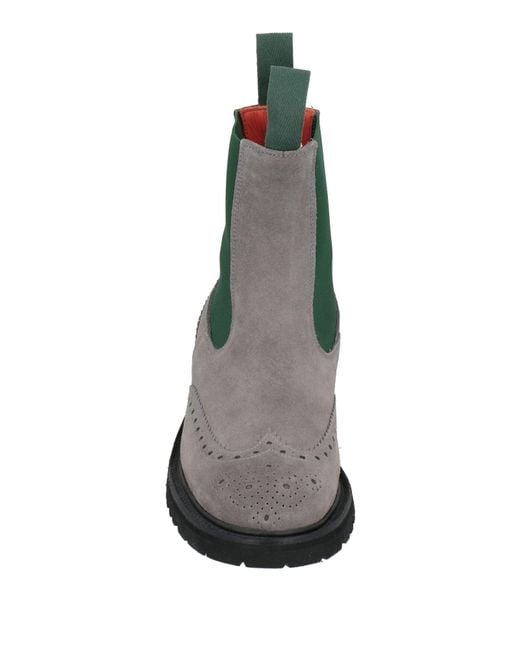 Tricker's Green Ankle Boots Leather