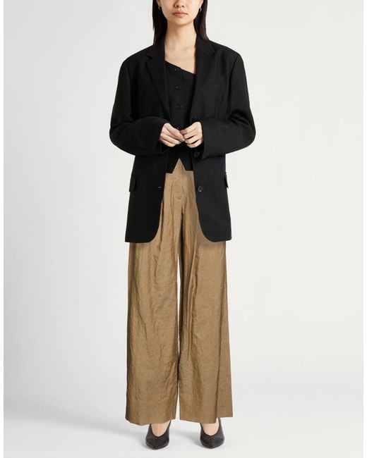 PT Torino Natural Pants Virgin Wool, Linen