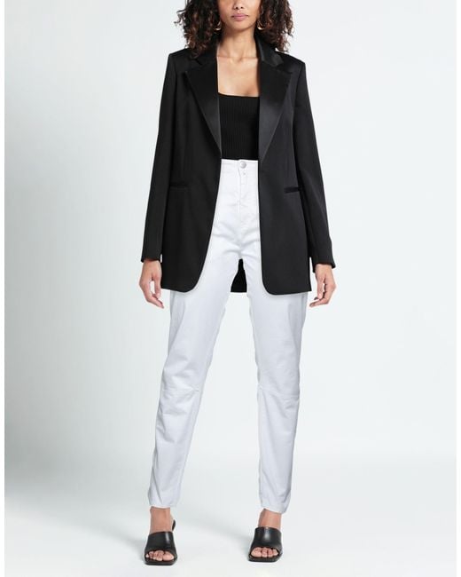 Pantalone di High in White