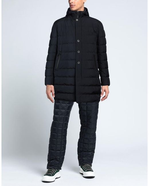 Herno Blue Midnight Puffer Polyester, Ptfe for men