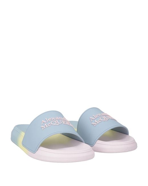 McQueen Blue Sandale