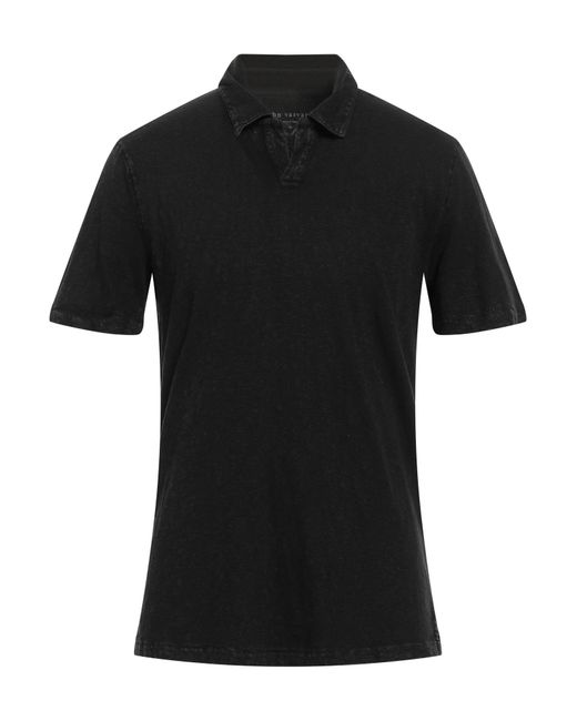 John Varvatos Black Polo Shirt for men