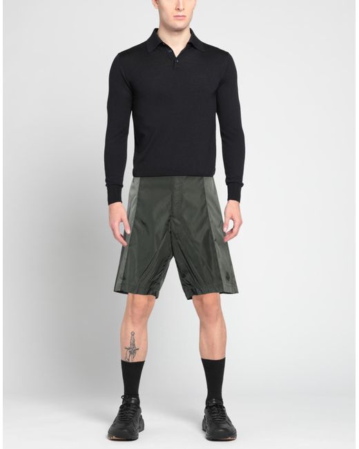 Moncler Gray Shorts & Bermuda Shorts for men
