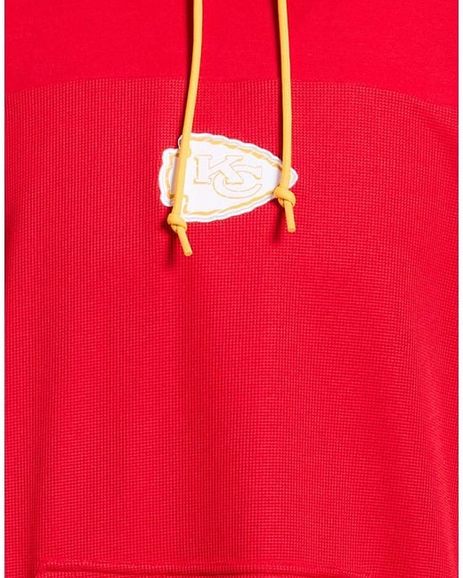 Nike Red Sweatshirt Polyester, Wool, Elastane, Cotton for men
