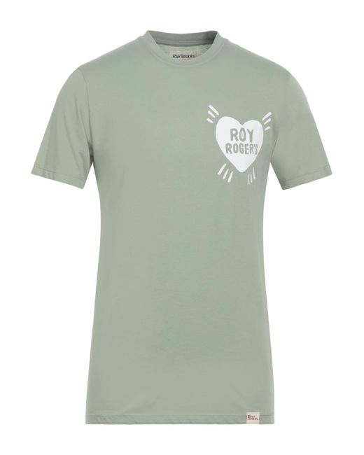 Roy Rogers Green T-shirt for men
