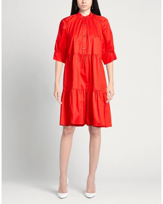 Shirtaporter Red Mini Dresses