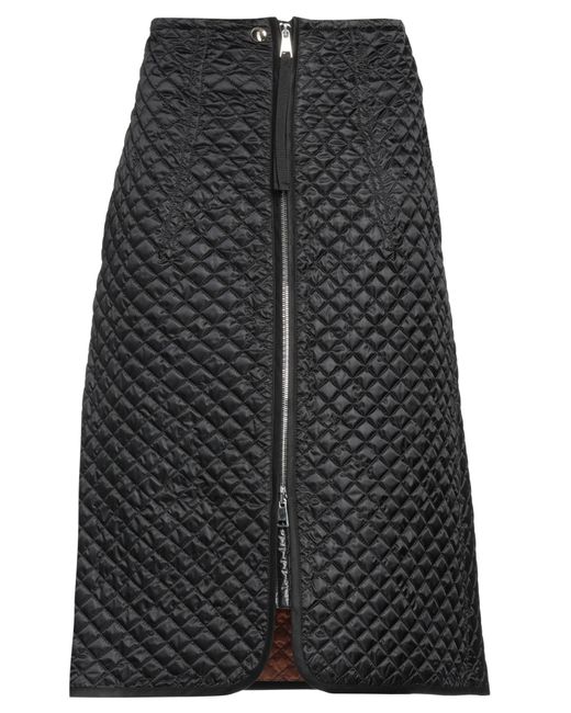 Moncler Gray Midi Skirt