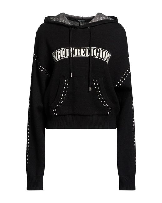 Pullover True Religion de color Black