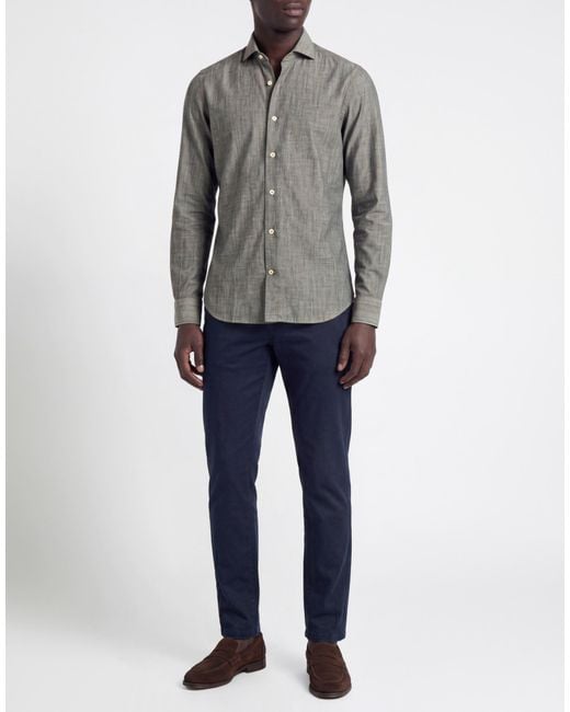 Camisa Alea de hombre de color Gray