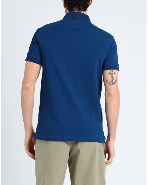 Tommy Hilfiger Blue Polo Shirt for men