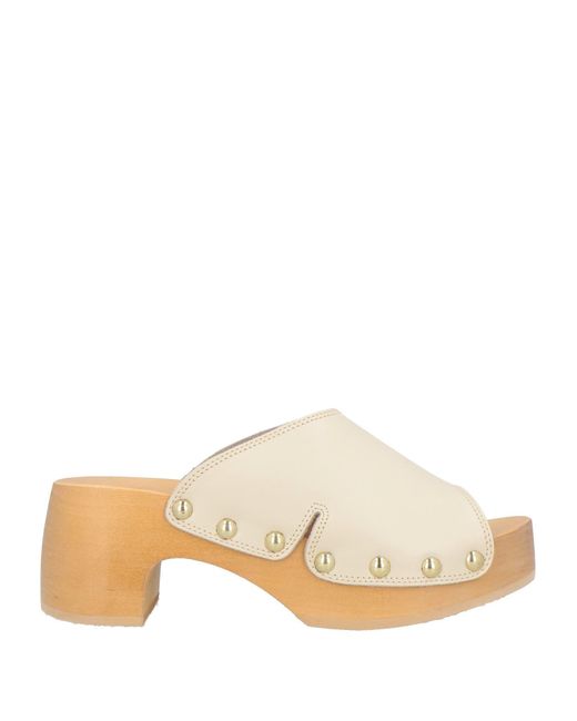 Scholl Natural Mules & Clogs