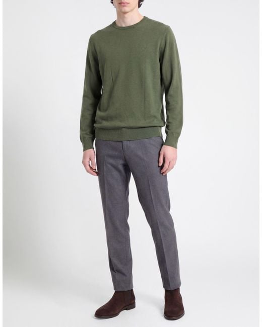 Trussardi Green Jumper for men