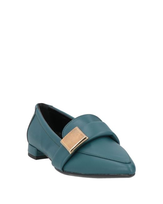 Nila & Nila Blue Loafers Textile Fibers