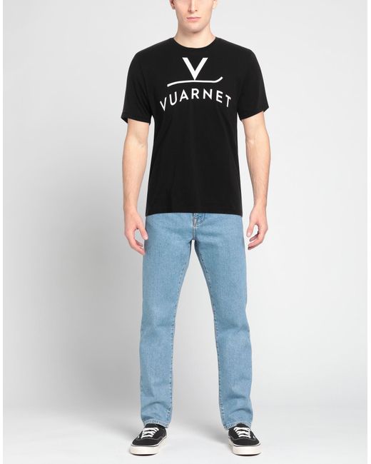 Vuarnet Black T-shirt for men