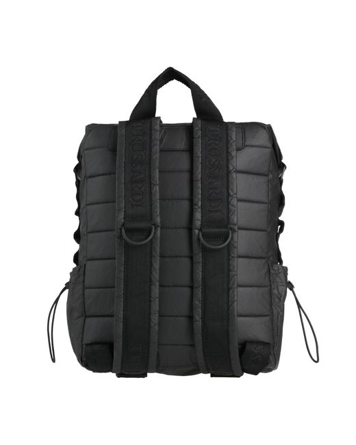 Trussardi Black Backpack for men