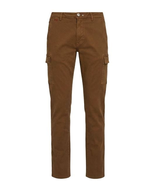Tramarossa Brown Jeans Cotton, Polyester, Elastane for men