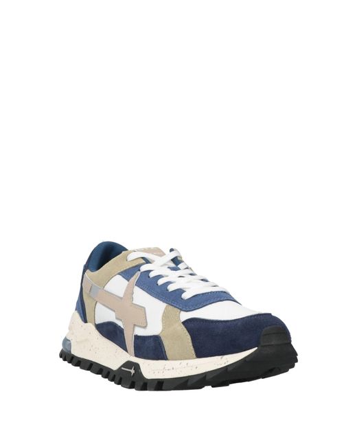 W6yz Blue Trainers for men
