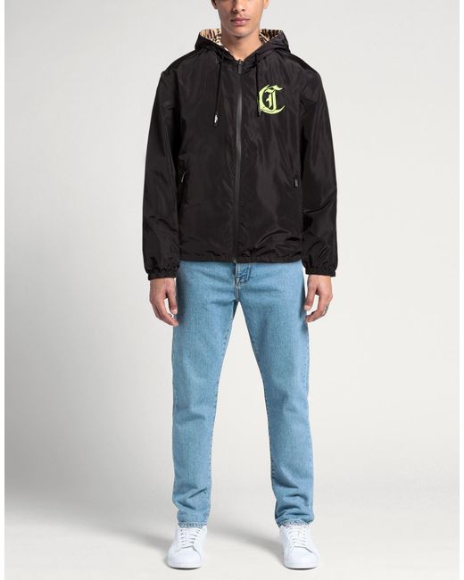 Just Cavalli Black Jackets for men