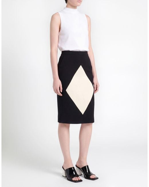 Casablanca Black Midi Skirts