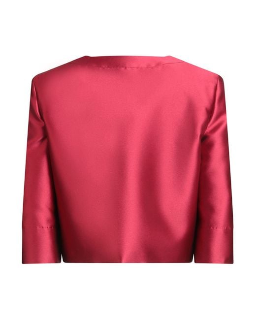 Alberta Ferretti Red Blazer