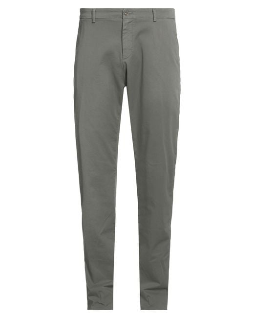 Mp Massimo Piombo Gray Pants for men