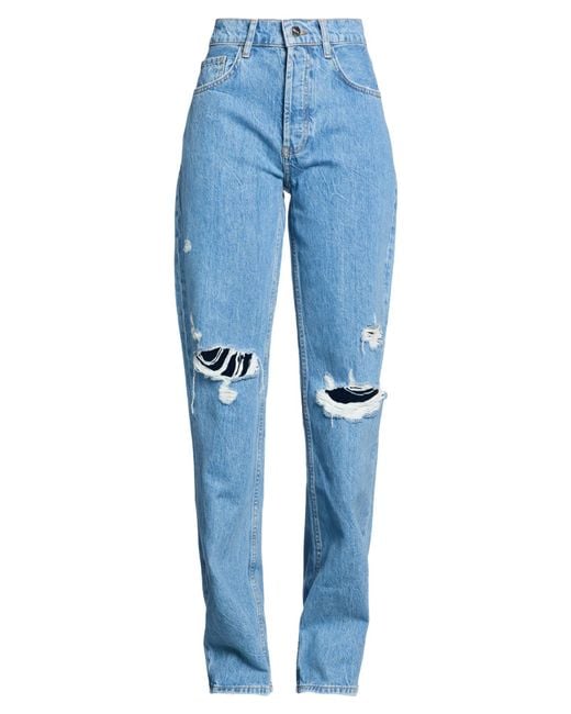 Anine Bing Blue Jeans Cotton, Organic Cotton