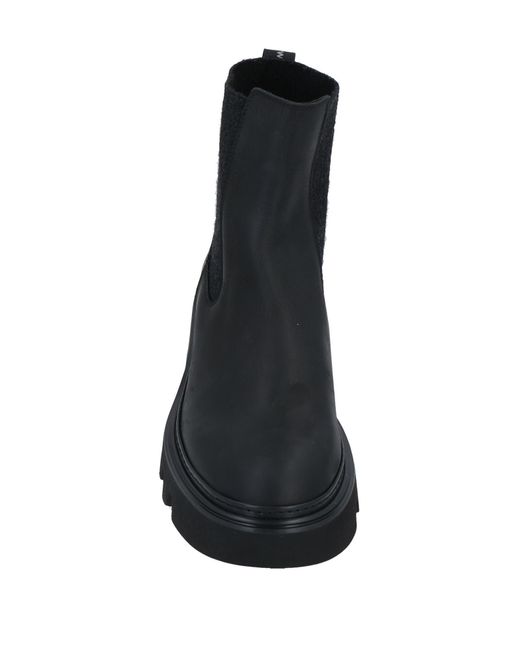 Woolrich Black Ankle Boots