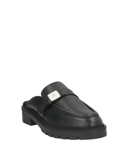 Calvin Klein Black Mules & Clogs
