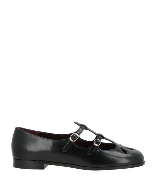 Tory Burch Black Ballet Flats
