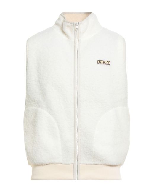 A.P.C. White Shearling & Teddy for men