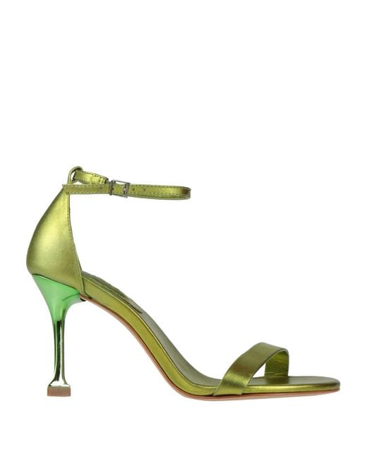 SCHUTZ SHOES Green Sandals