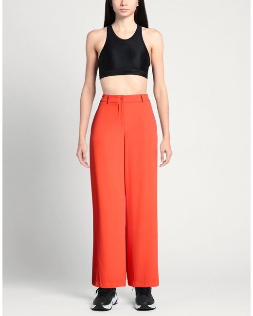 Kaos Red Pants Polyester
