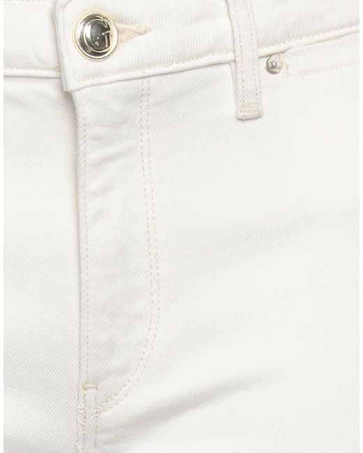 Guess White Jeans Cotton, Elastane