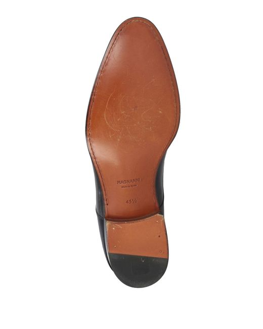 Magnanni Shoes Blue Lace-Up Shoes for men