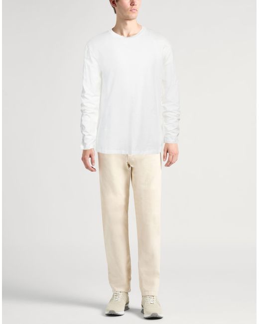 Camiseta Jil Sander de hombre de color White