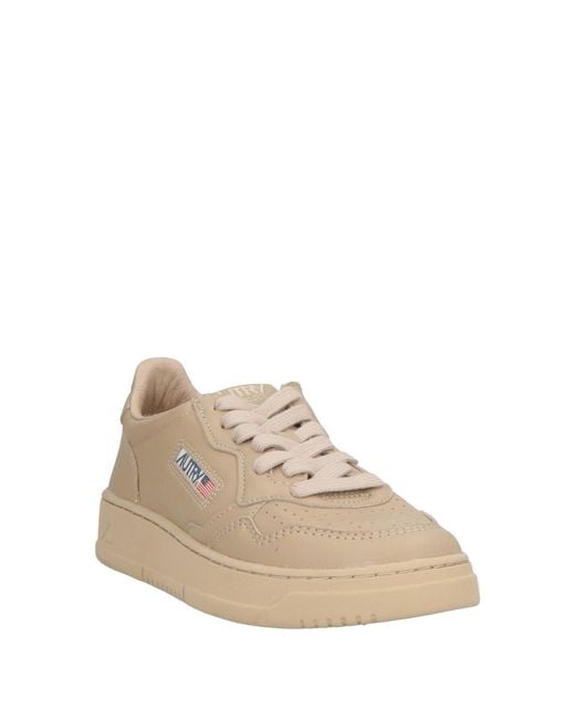 Autry Natural Sneakers Leather