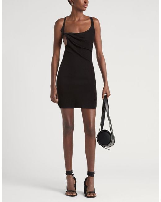 Courreges Black Mini Dresses