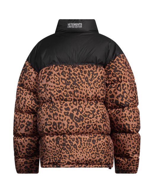 Vetements Brown Puffer