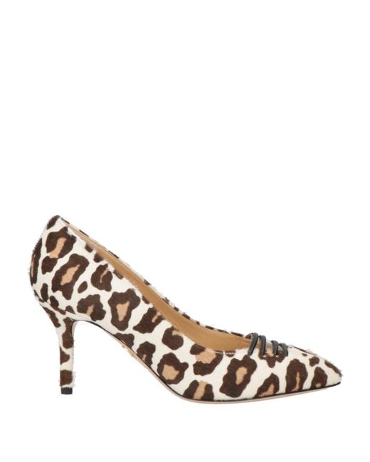 Charlotte Olympia White Pumps