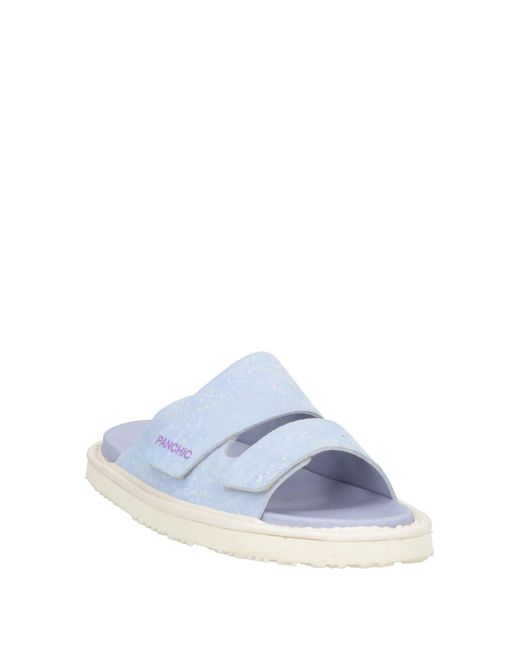 Pànchic Blue Sandals Leather