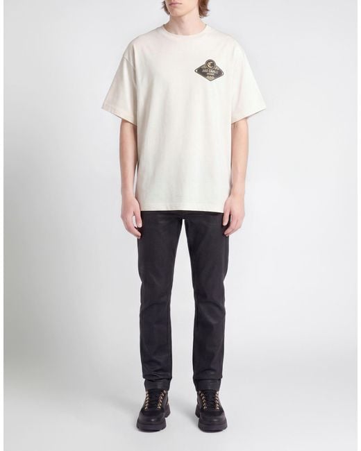 Just Cavalli Natural T-Shirts for men