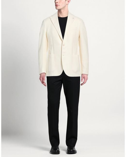 L.b.m. 1911 White Blazer Cotton for men