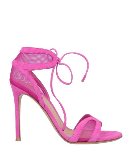 Sandali di Gianvito Rossi in Pink