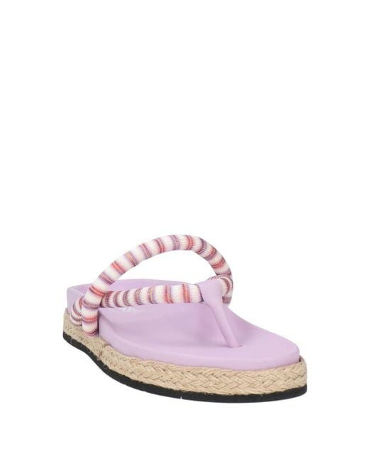 Missoni Pink Thong Sandal