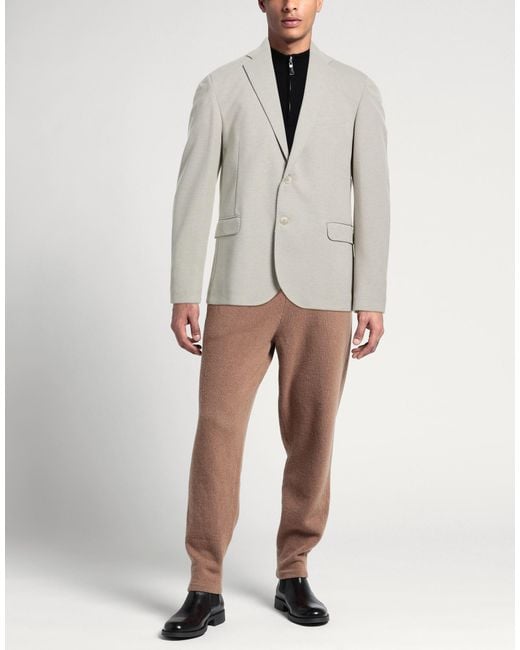 MULISH White Sand Blazer Polyester, Viscose for men