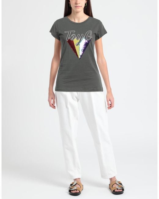Toy G. Gray T-Shirt Cotton