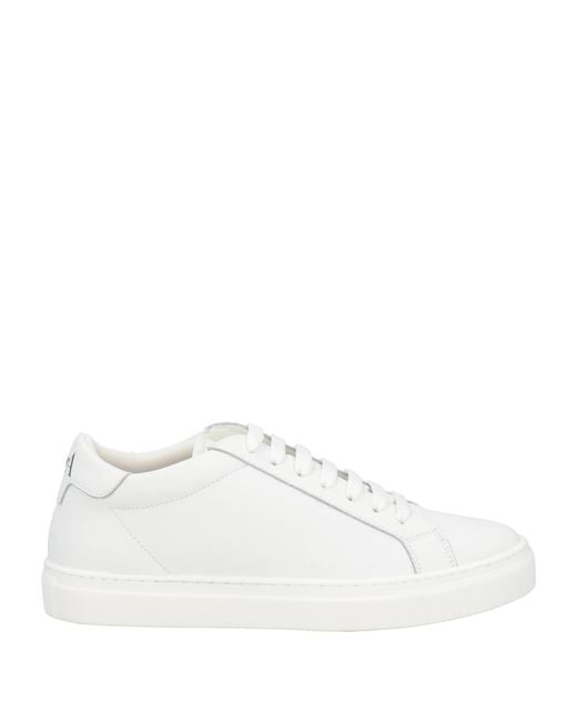 Emporio Armani White Sneakers Leather